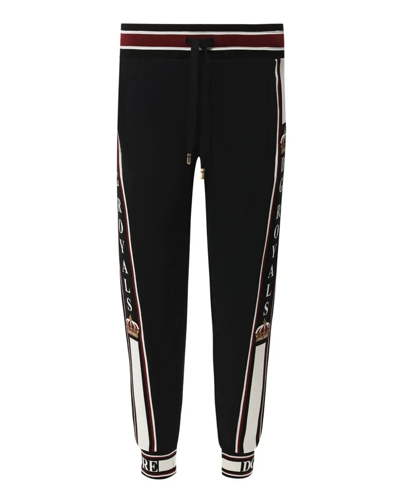 Dolce & Gabbana Logohose Schwarz