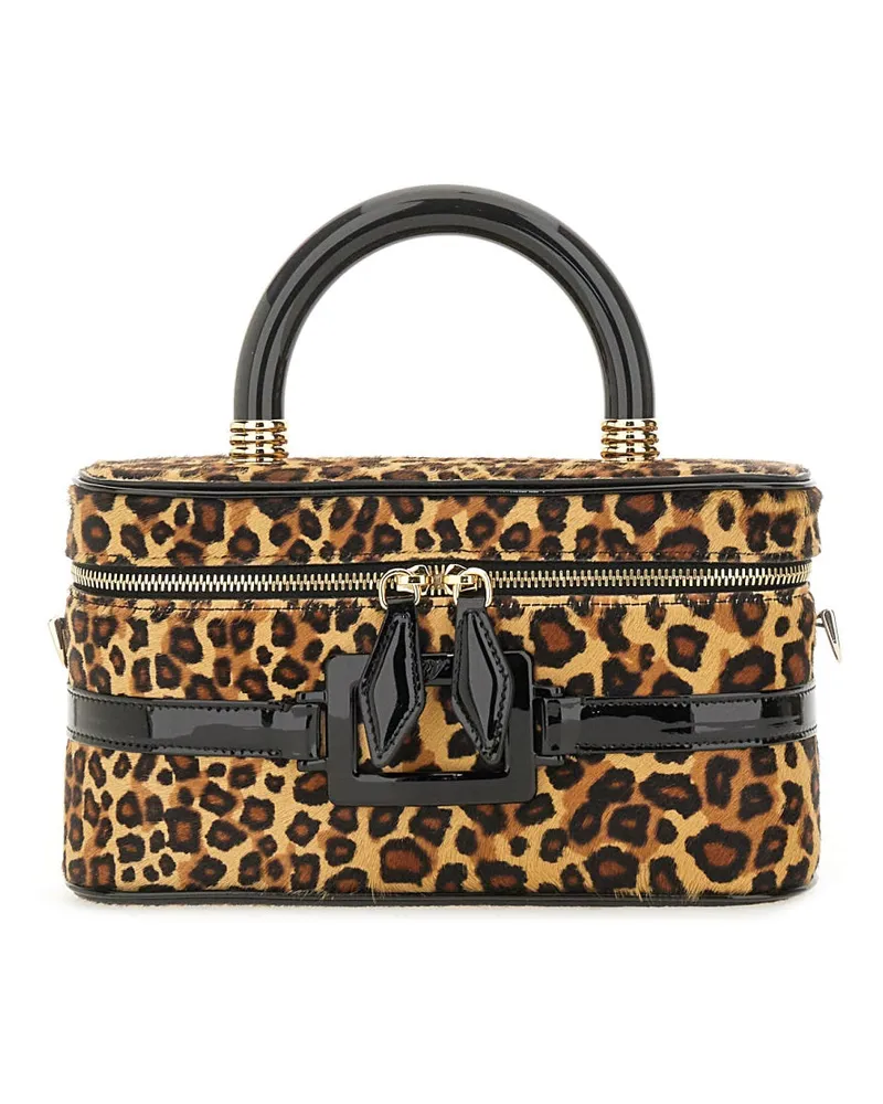 Roger Vivier Mini "Vanity Belle Vivier" Tasche Animalier