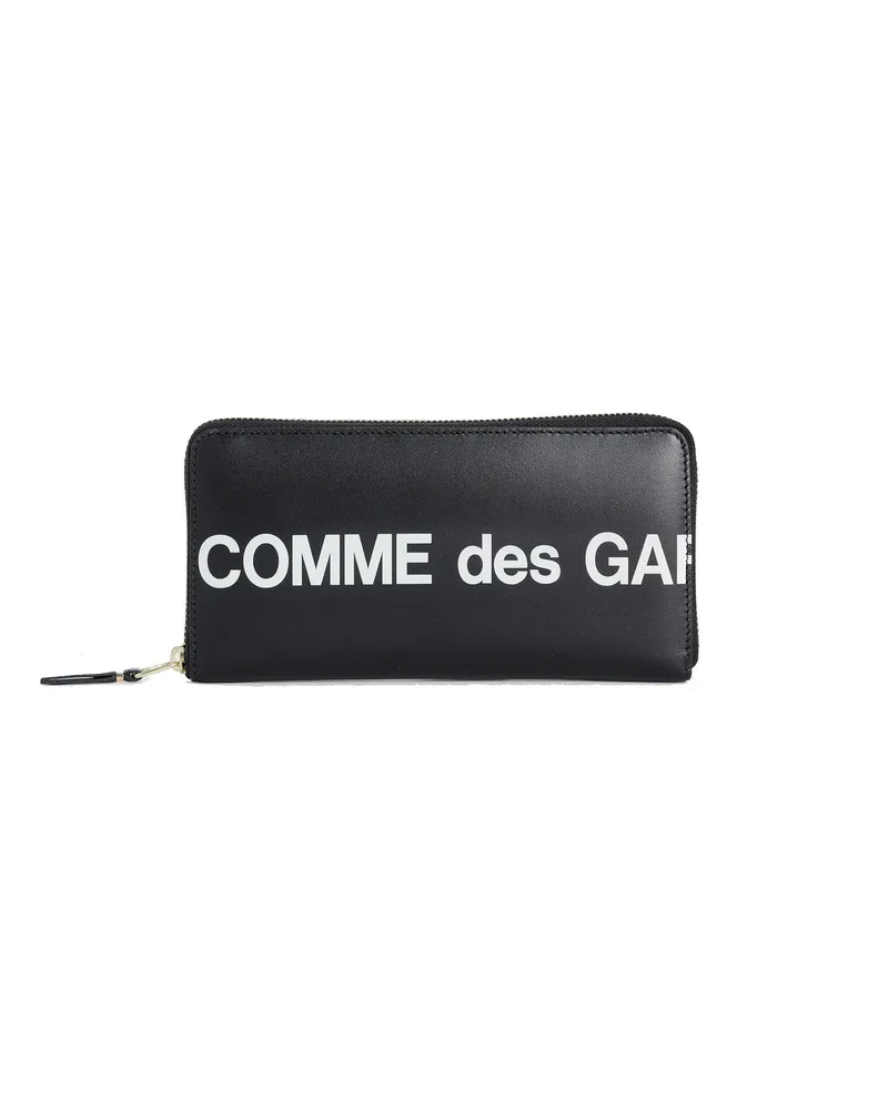 Comme des Garçons Comme des Garcons Comme des Garçons Logo Brieftasche Black
