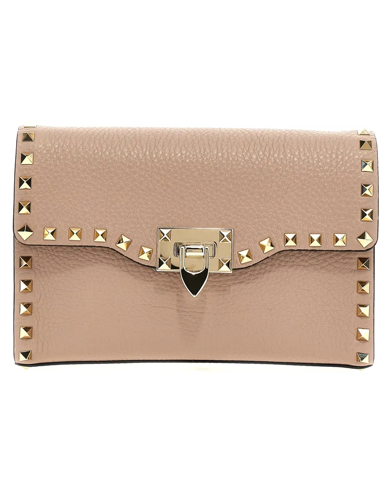 Valentino Garavani Valentino Garavani 'Rockstud' Umhängetasche Pink