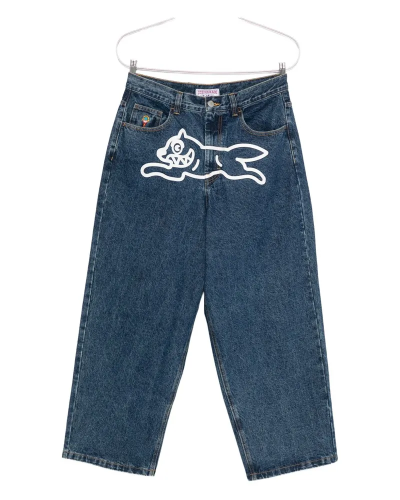 ICECREAM Running Dog Denim Jeans Blue