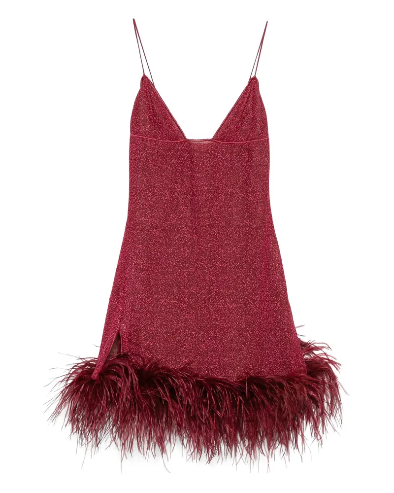 Oséree Oseee Lumiere Plumage Kurzkleid 
