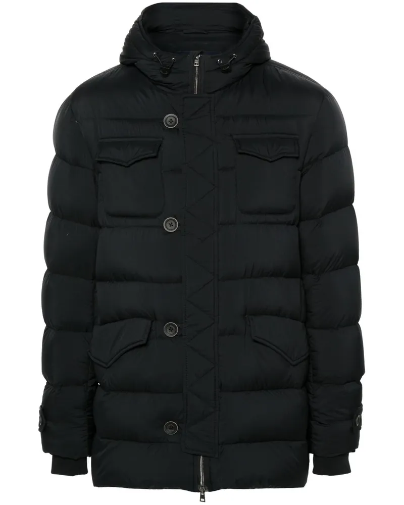Herno L'Eskimo Nylon Down Jacke Black