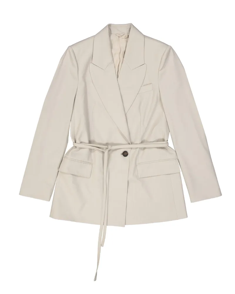 Brunello Cucinelli Wolljacke Beige