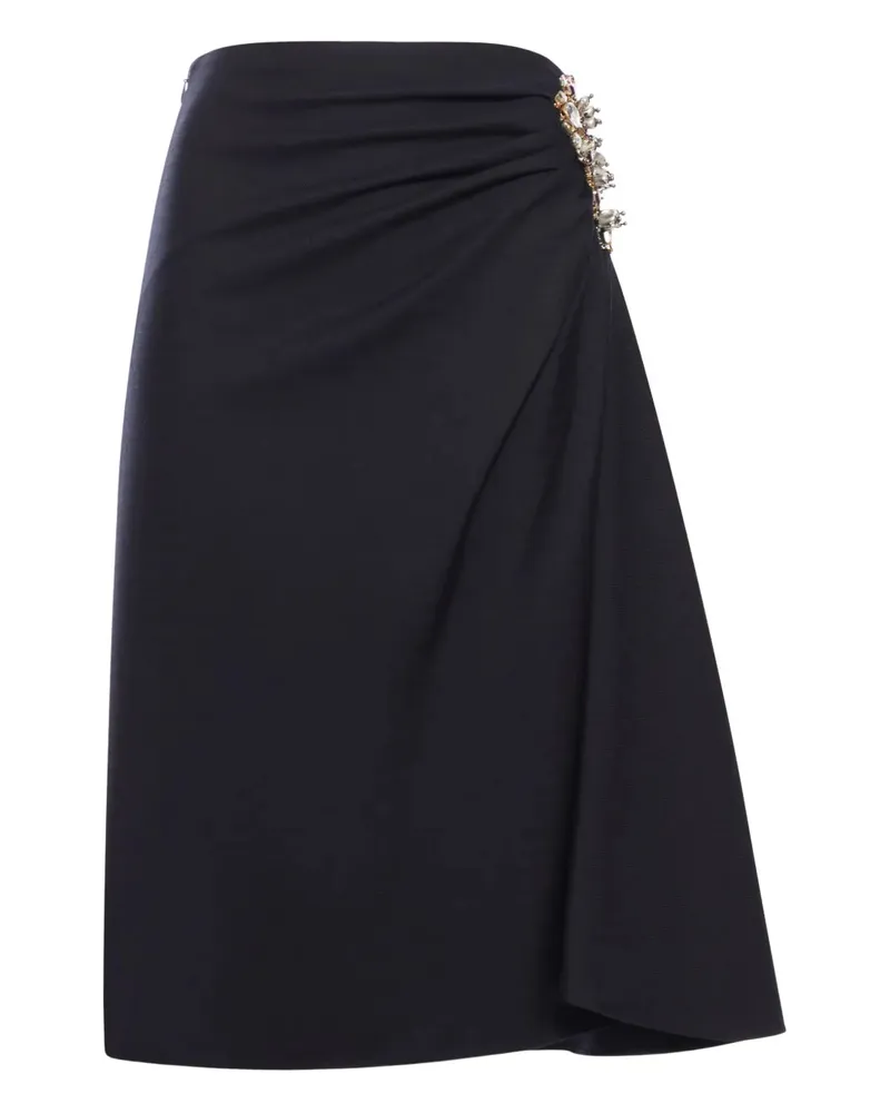 Dries van Noten DRIES VAN NERN SOVORA EMB 2193 W.W. Rock Marine 509	navy