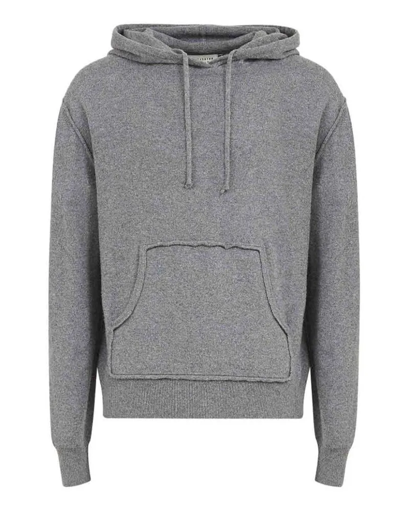 Maison Margiela Wool und C bloßes Sweatshirt Gray