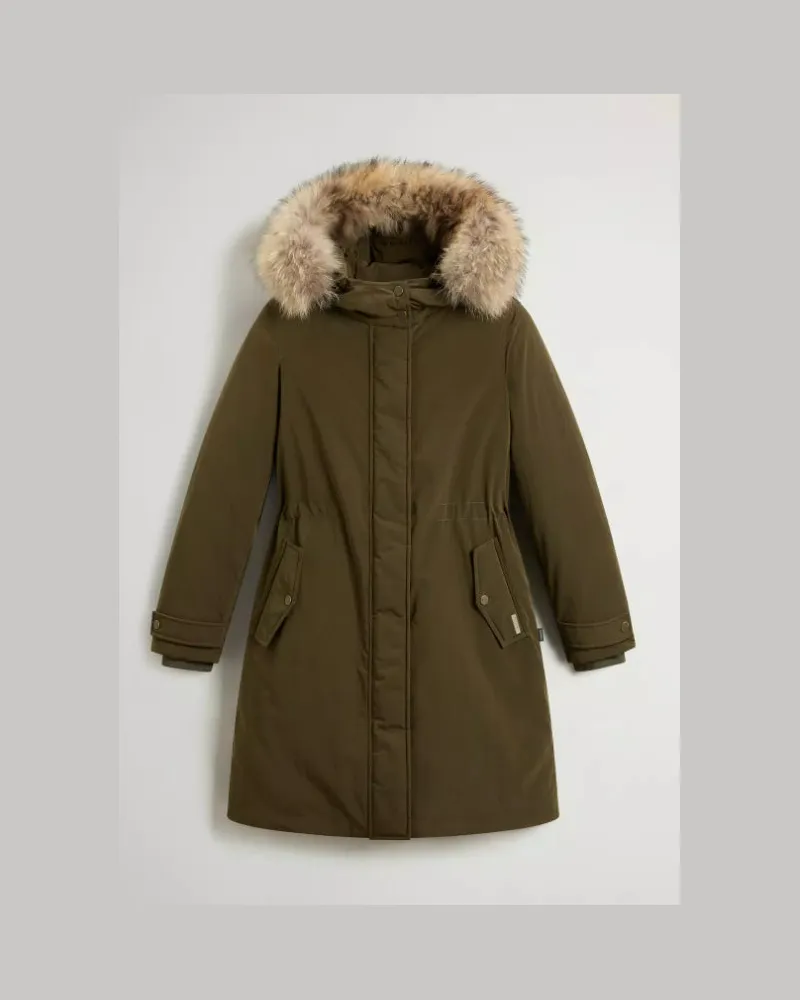 Woolrich Grace Pelzparka Green