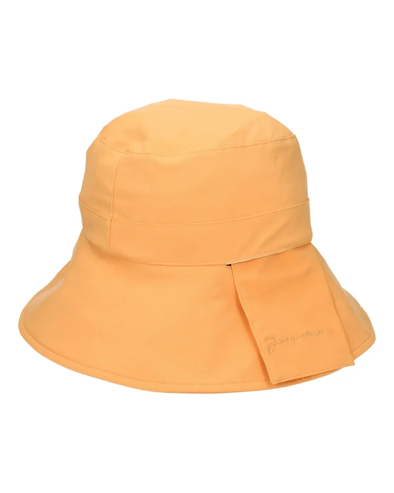 Jacquemus Herrens Hut Polyamid Orange/Hellorange -