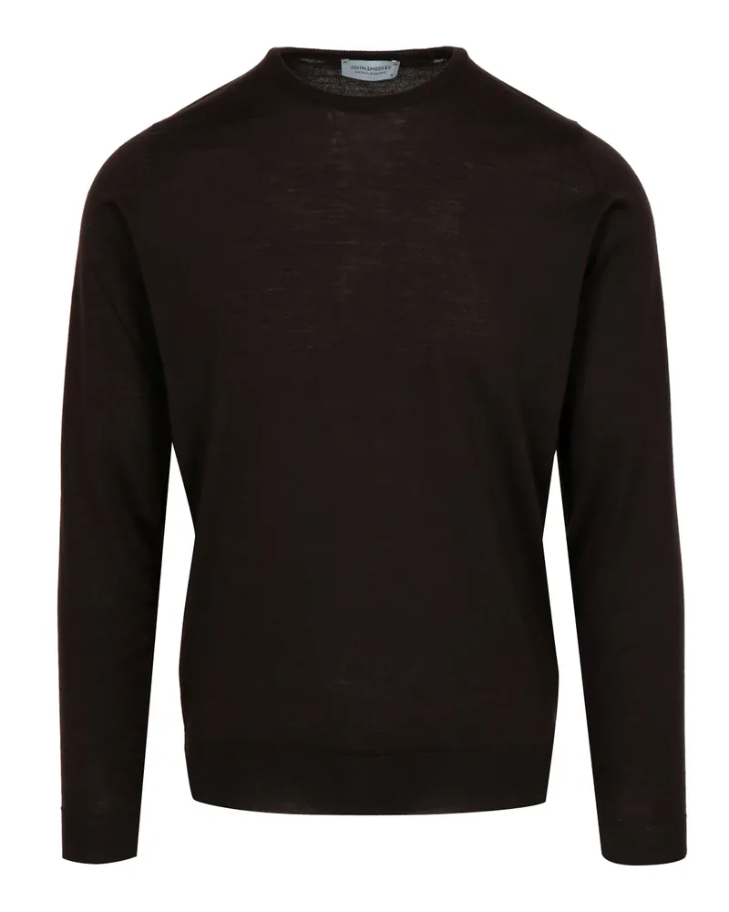 John Smedley Pullover Braun Brown