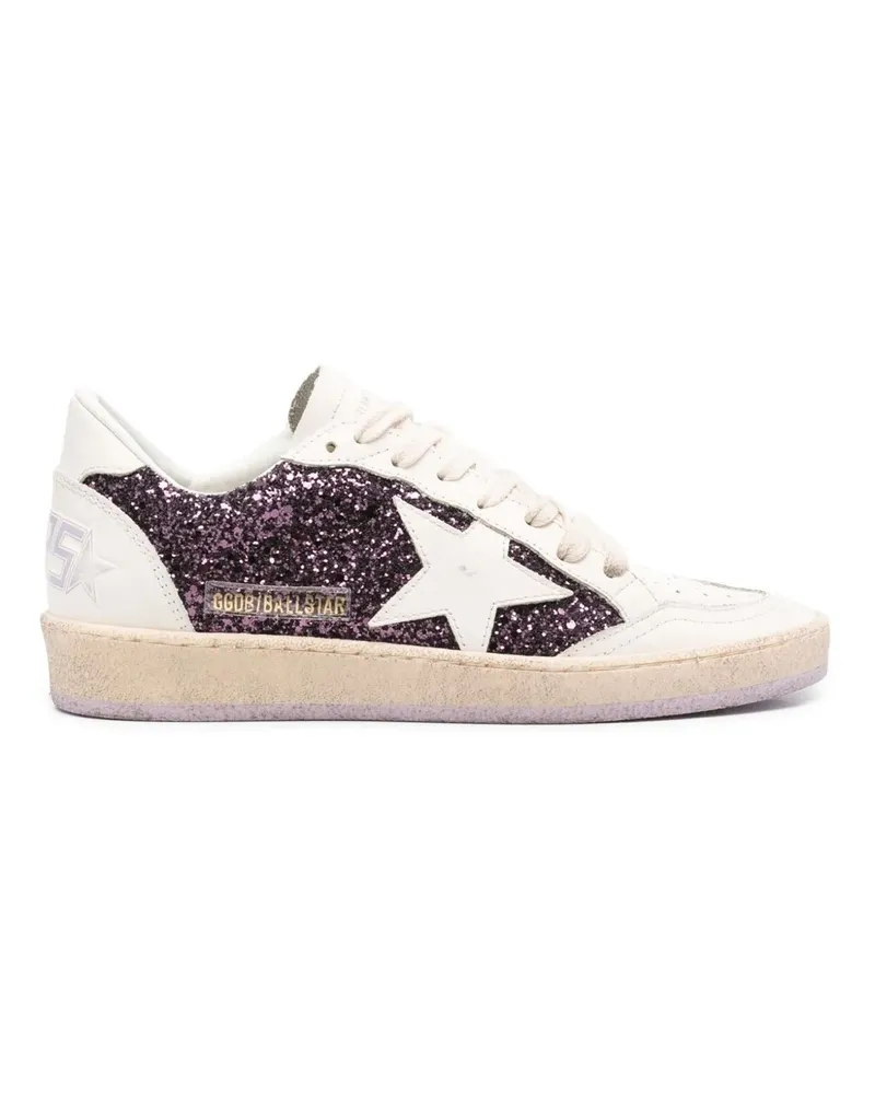 Golden Goose Golden Gänse -Turnschuhe Purple