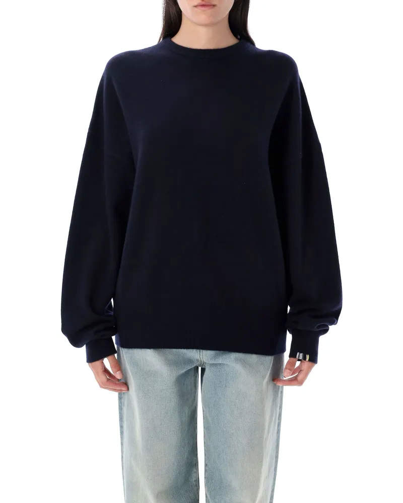 extreme cashmere Extreme Kaschmirpullover blau Blue