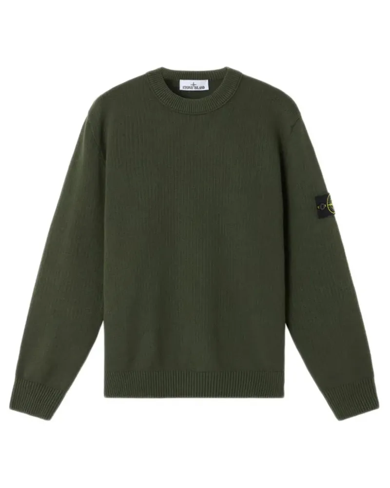 Stone Island Pullover Grün Green