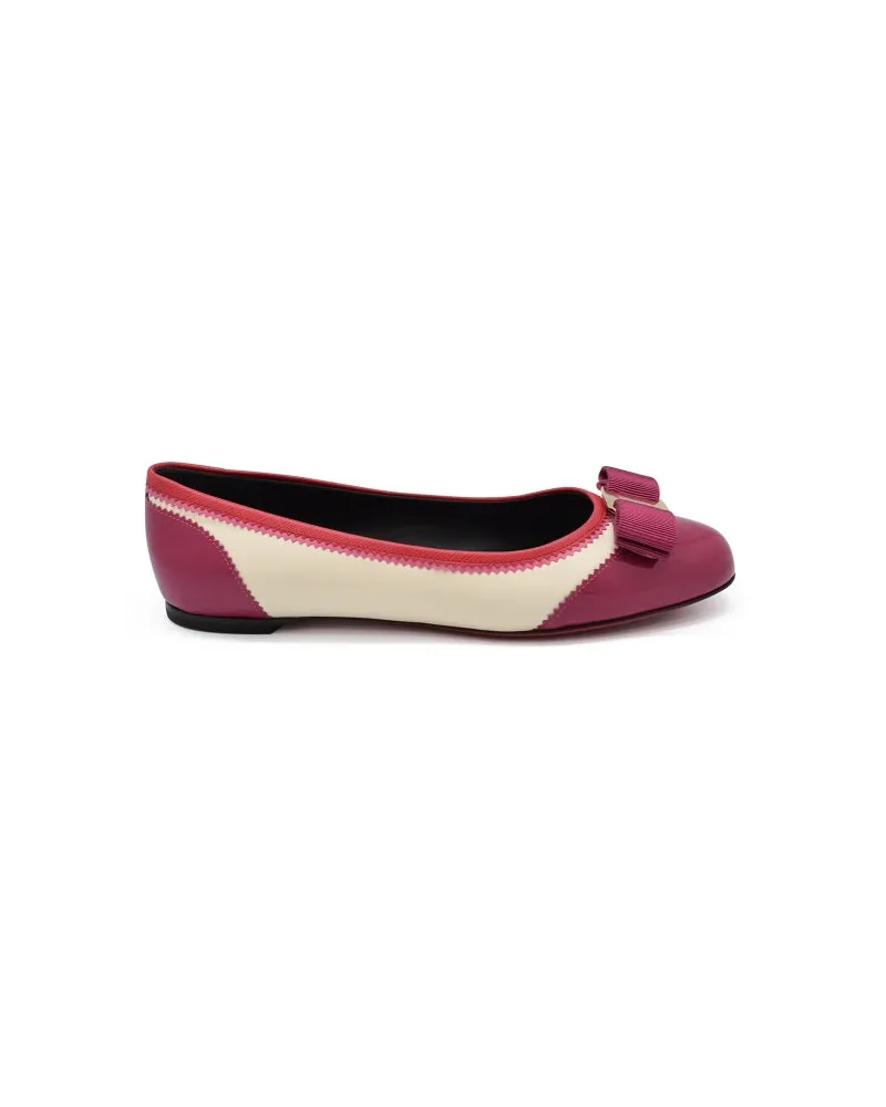 Ferragamo Varina Ballet Flats Pink