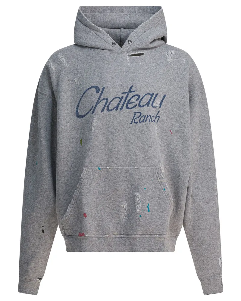 GALLERY DEPT. Galerieabteilung „Chateau Ranch“ Kapuzenpullover Grey