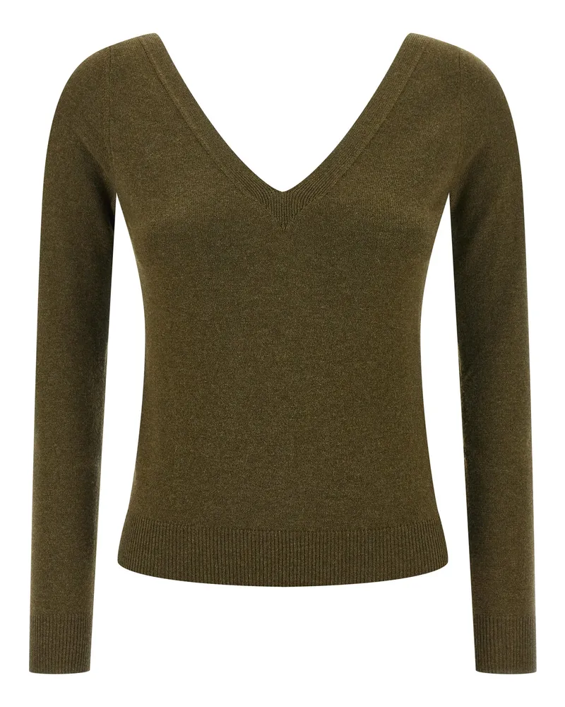 Saint Laurent Kaschmirpullover Green