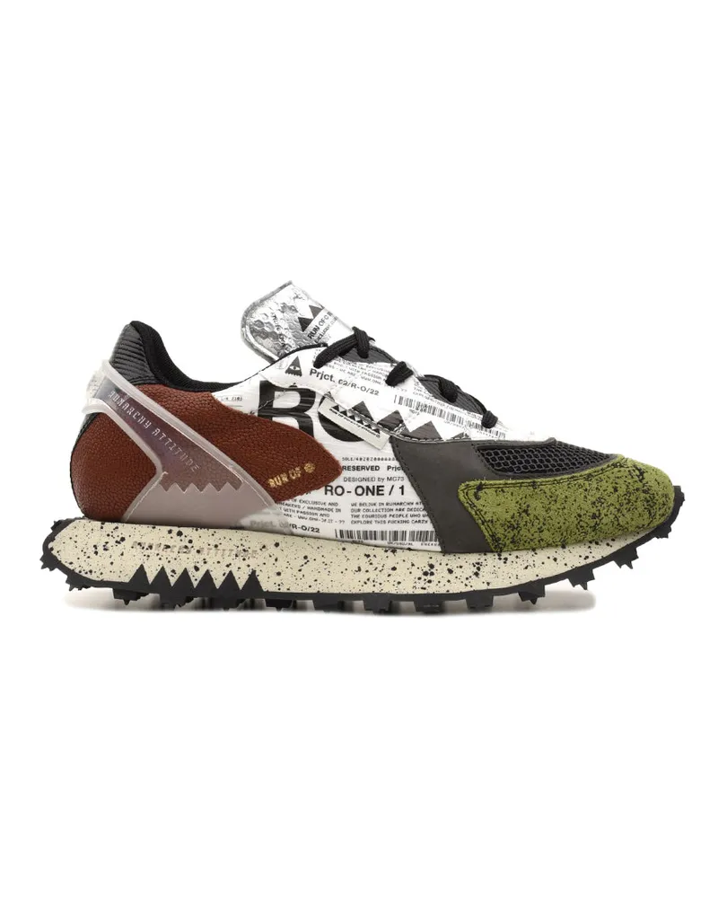 RUN OF Lauf von Turnschuhen mehrfarbig Multicolour