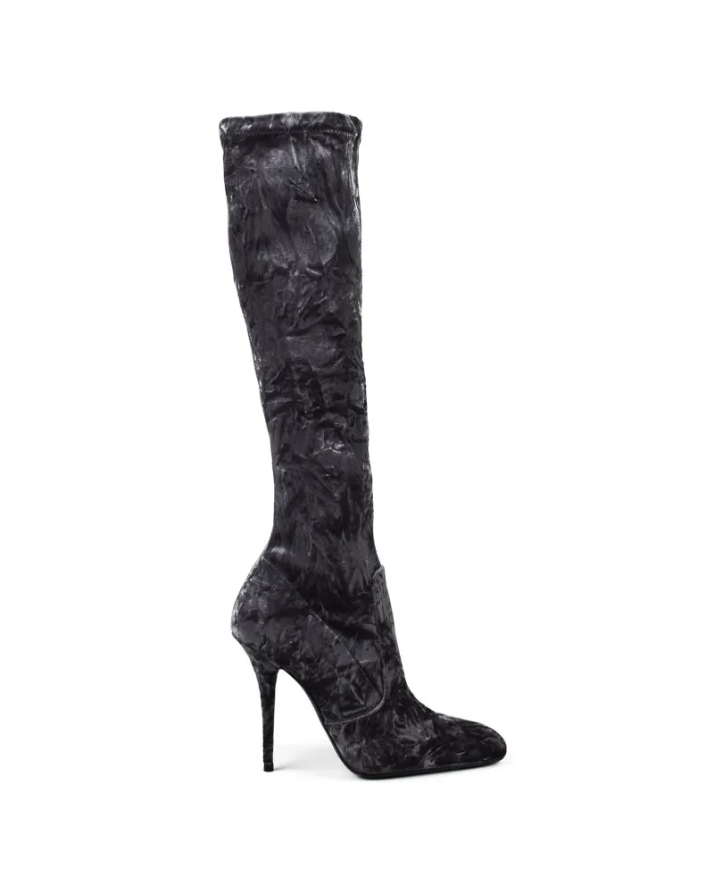 Saint Laurent Talia Boots Grey