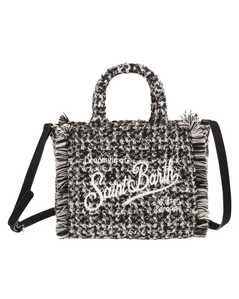 MC2 Saint Barth Vanity Mini-Stofftasche mit Logo Black