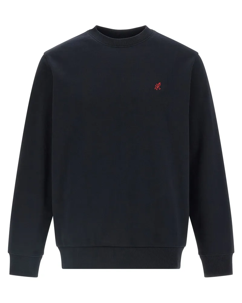 GRAMICCI Stickerei Sweatshirt Blue