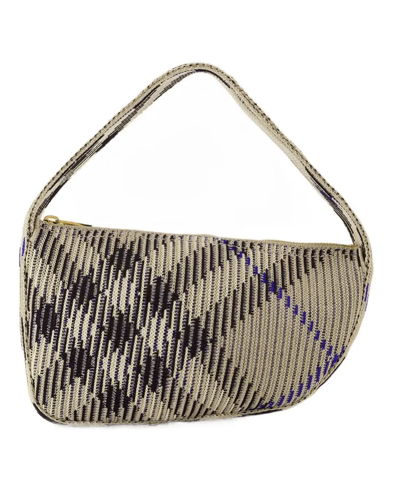 Burberry Strickbaguette Geldbörse  Nylon neutral Neutral