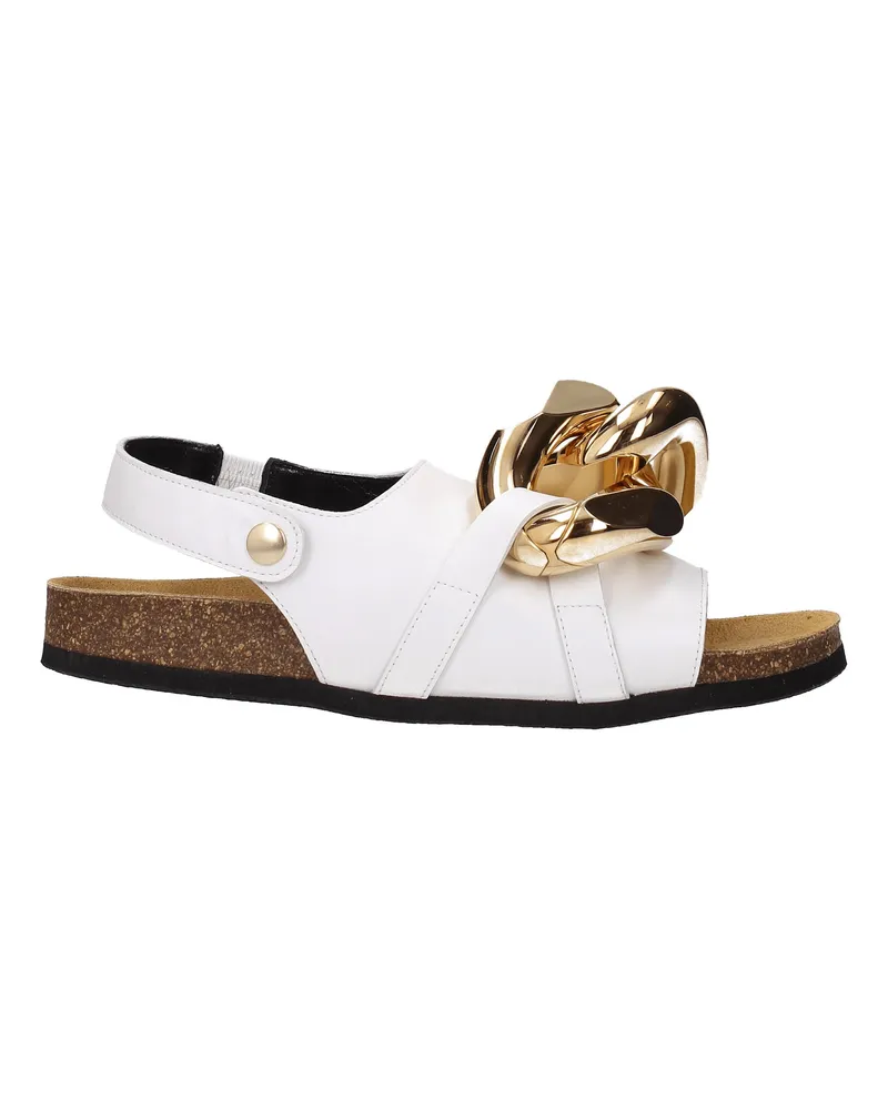J.W.Anderson Jw Anderson Damens Sandalen aus weißem Leder -