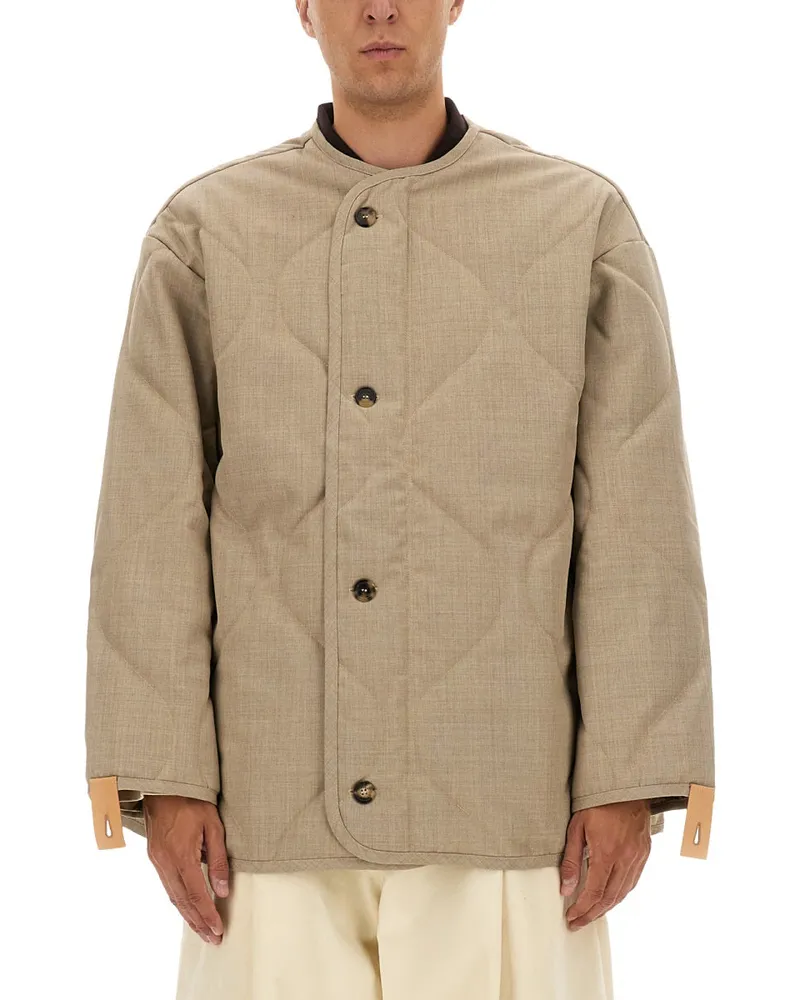 J.W.Anderson JW Anderson gesteppte Jacke Beige