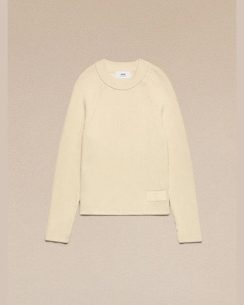 AMI Paris Pullover weiß White