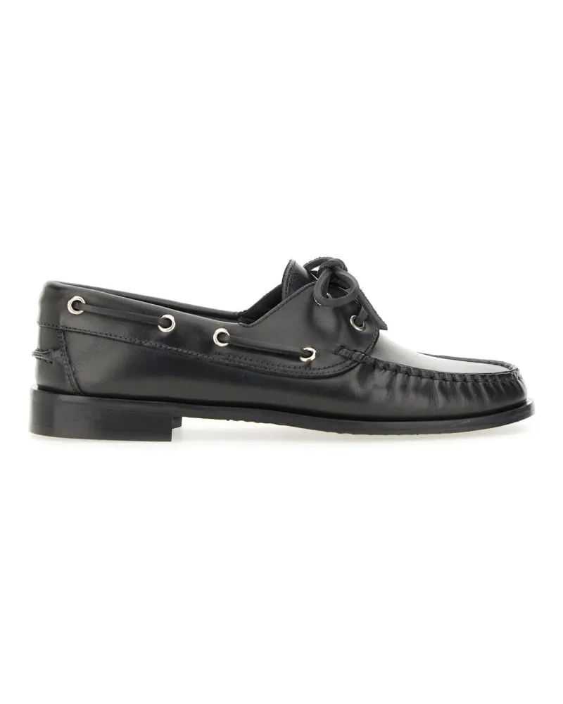 aeyde Moccasin "Harris Black
