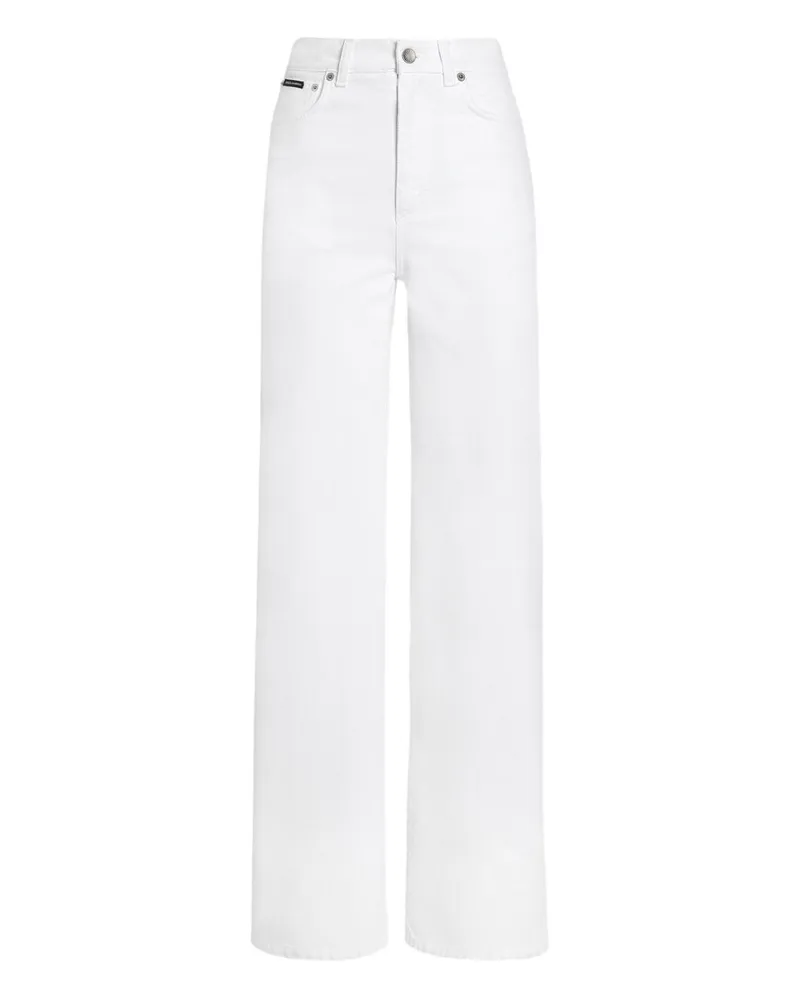 Dolce & Gabbana Baumwollhose White
