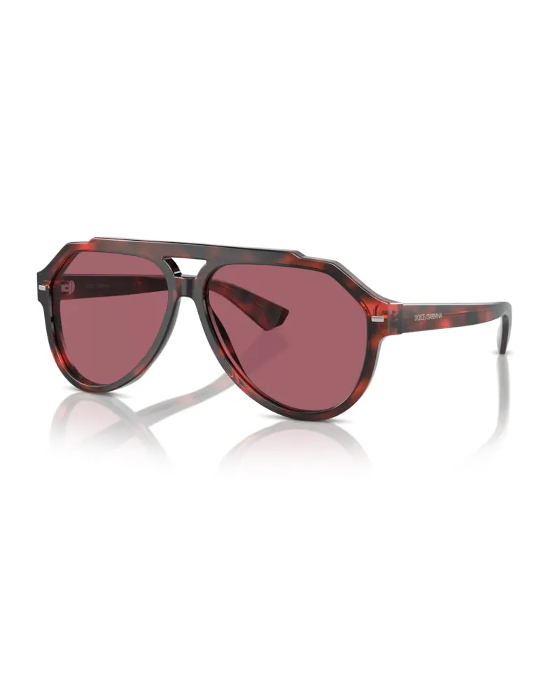 Dolce & Gabbana Sonnenbrille rot Red