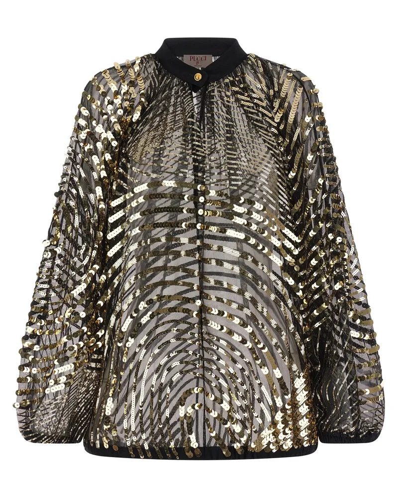 Emilio Pucci Iride' Bluse Black