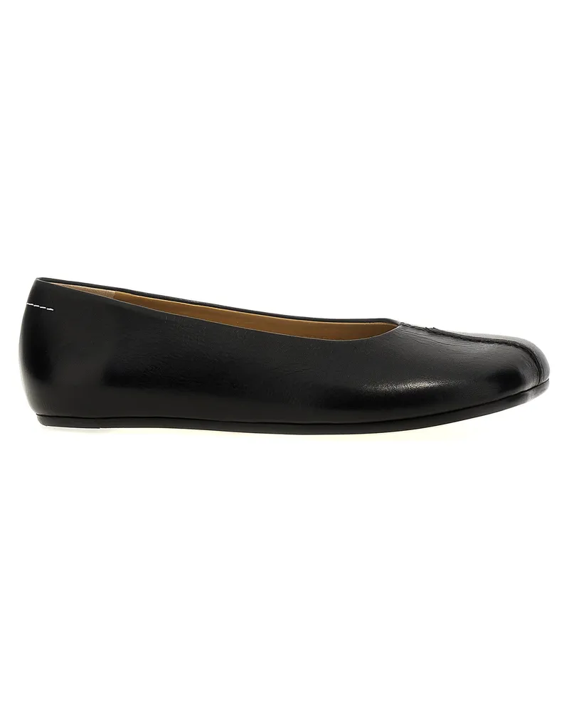 Maison Margiela Leder Ballett Wohnungen Black