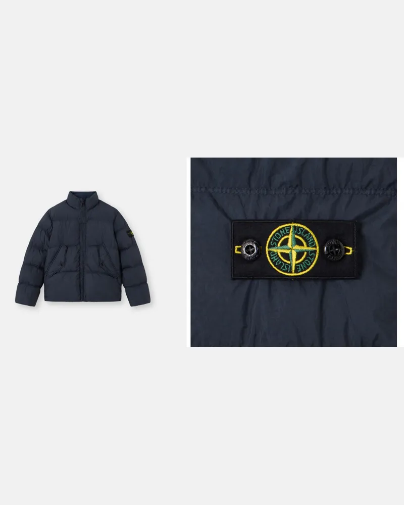Stone Island Coats Blau Blue