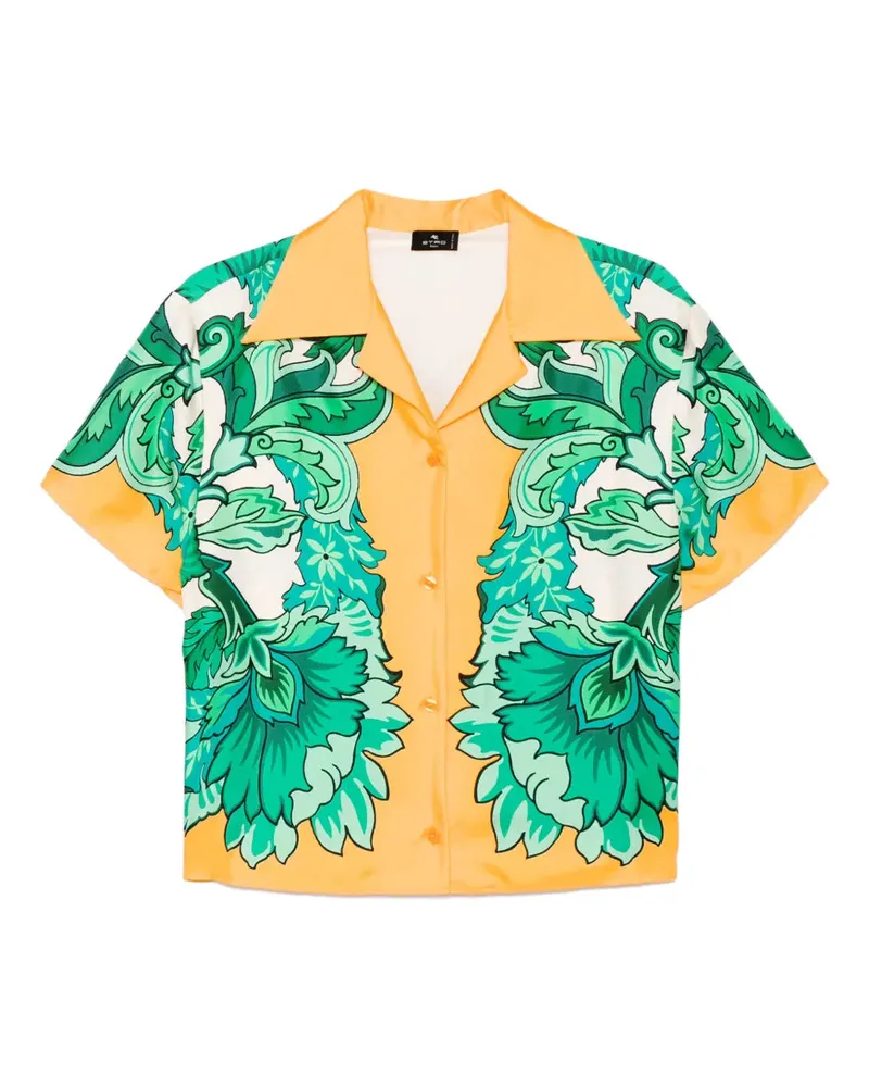 Etro PAISLEY DRUCK Hemd X0806