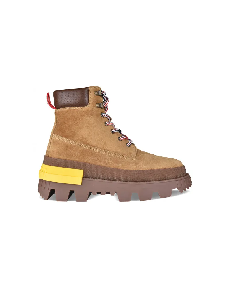 Moncler Mon Corp Stiefel Camel
