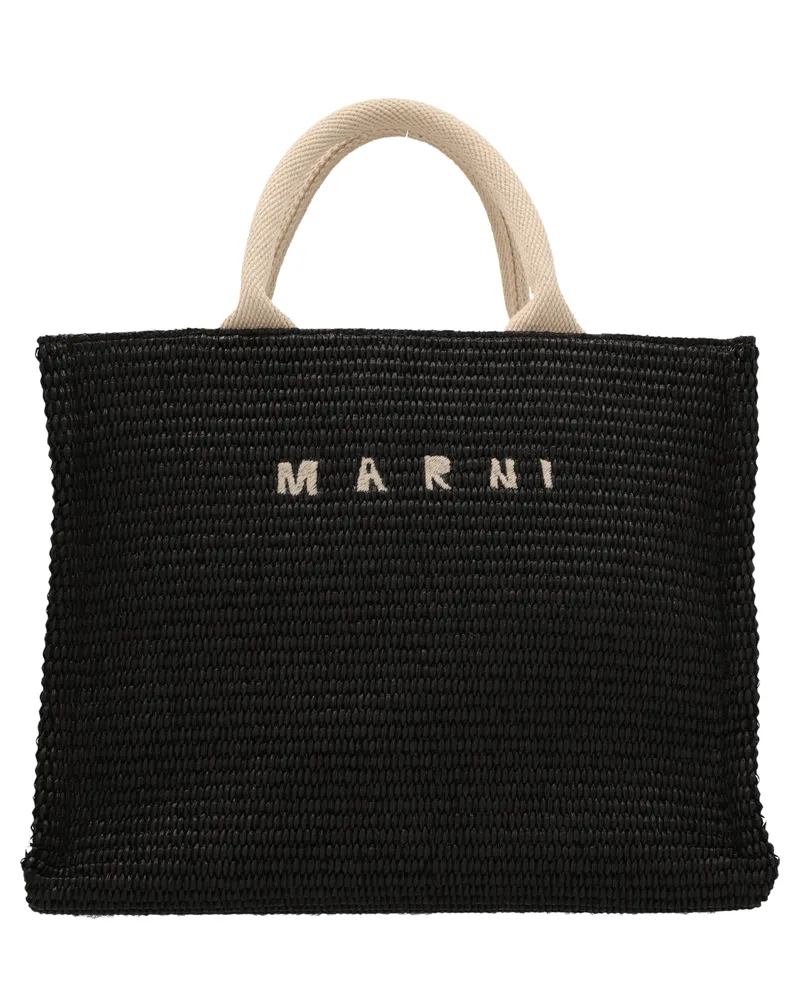 Marni Mini Tote' Einkaufstasche Schwarz