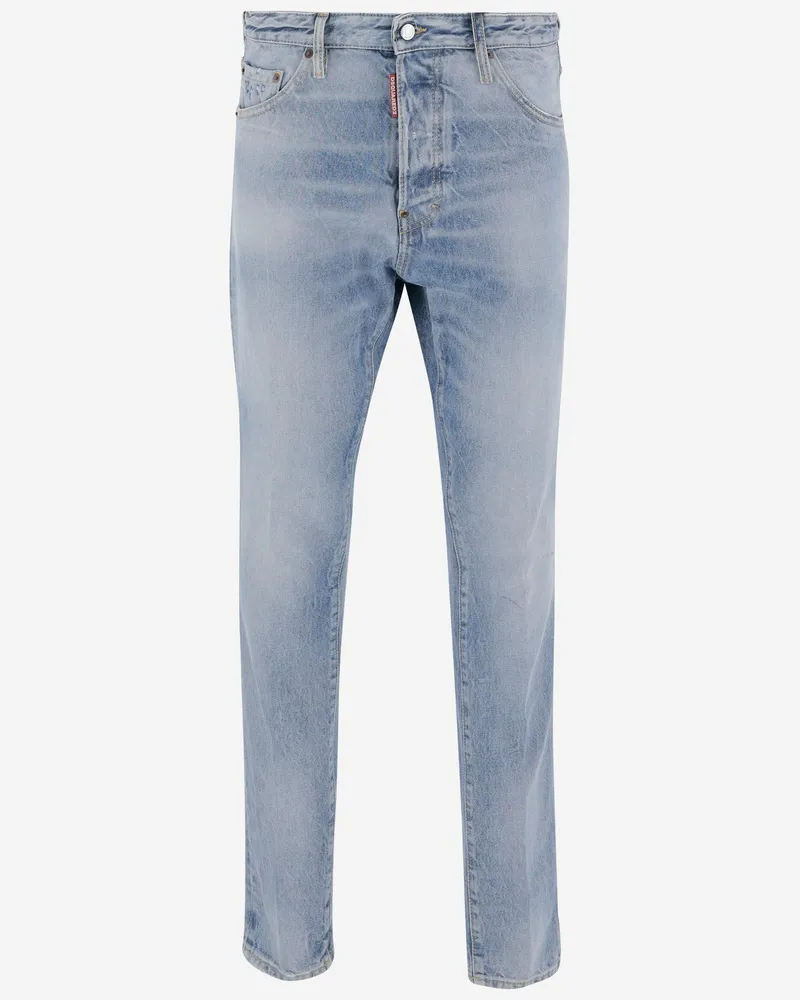 Dsquared2 cooler Kerl -Baumwolljeans Light