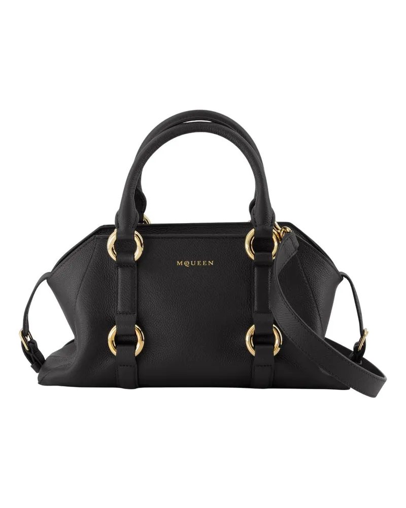 Alexander McQueen Farringdon kleine Geldbeutel  Leder schwarz Schwarz