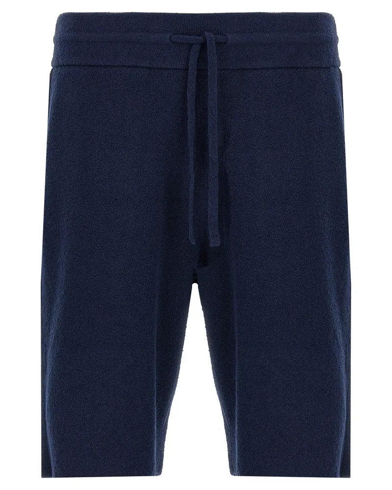 Roberto Collina schwammige Bermuda -Shorts Blue