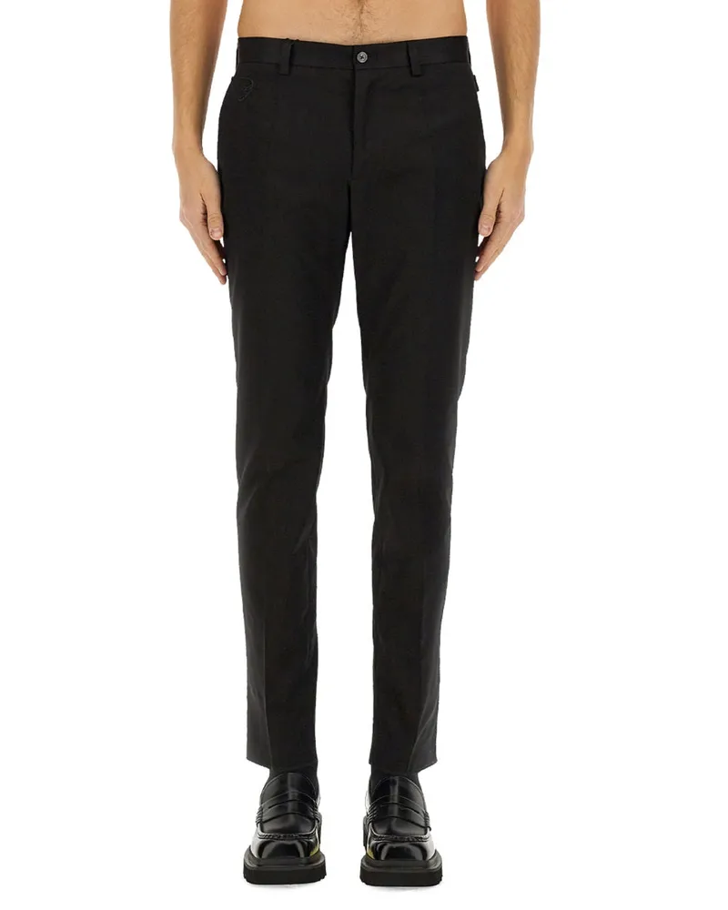 Dolce & Gabbana Baumwollhosen Black