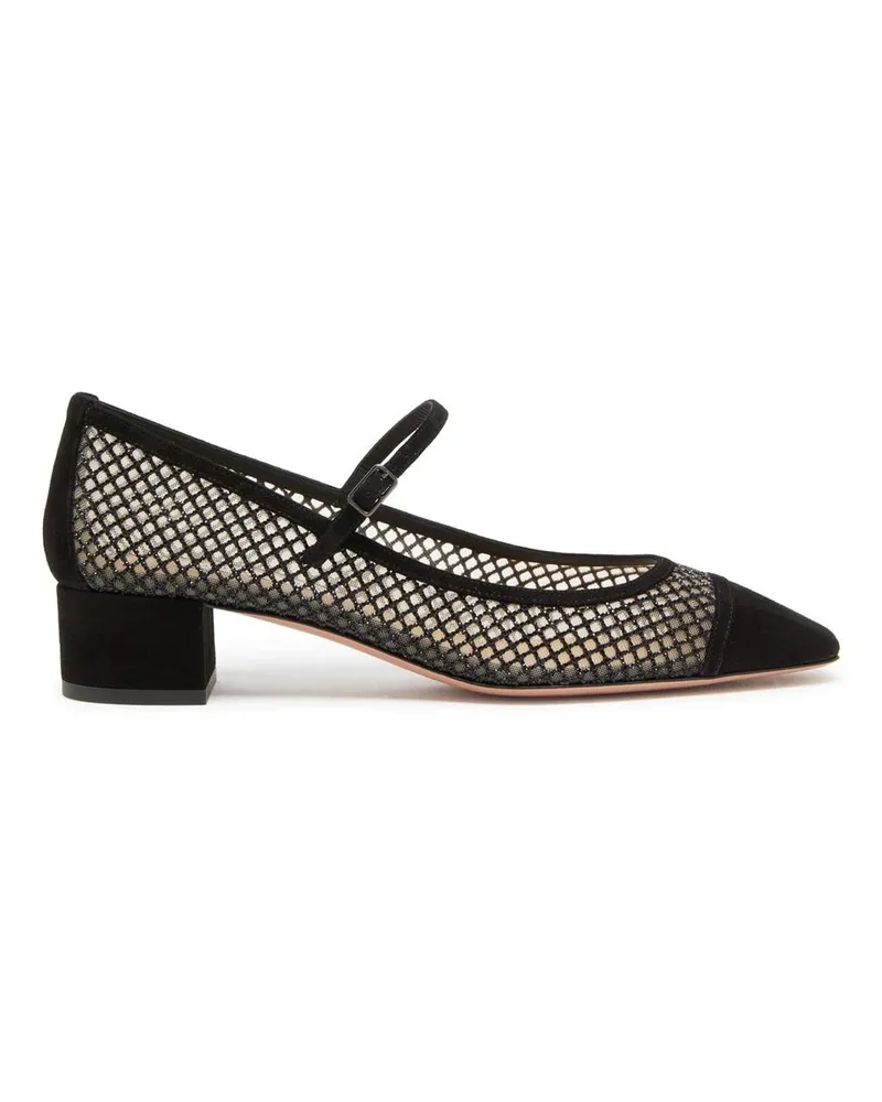 Aquazzura Aquazzura Bürgermeister Kristalle Maschenpumpen 35 Black
