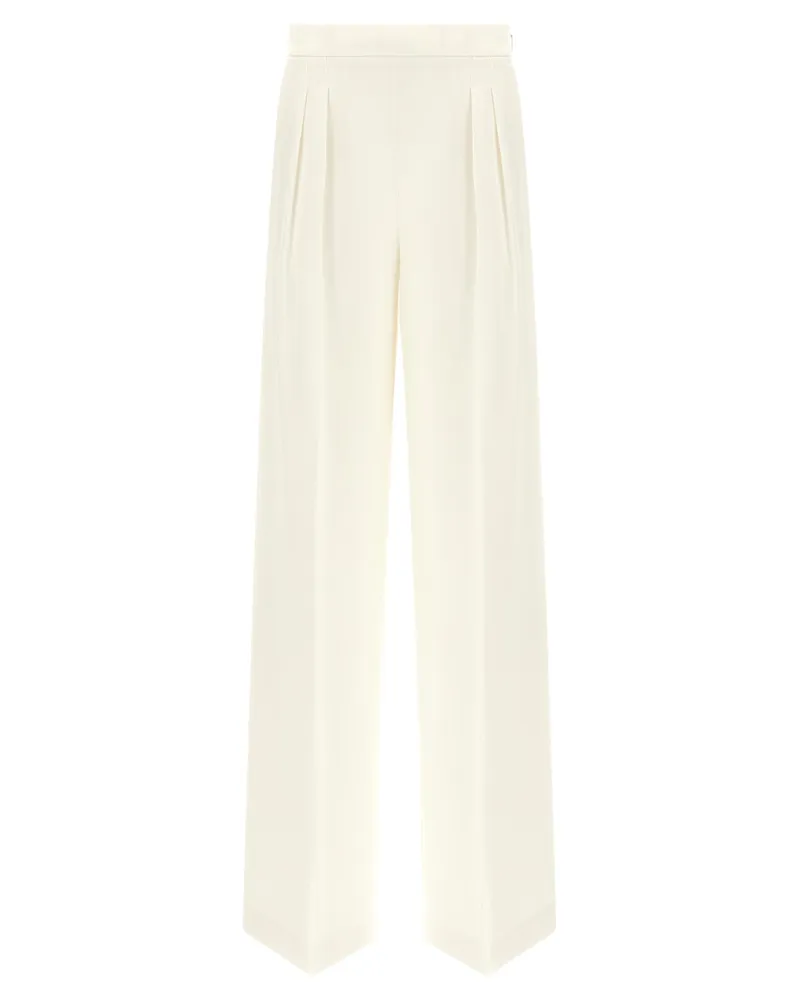 Twin-Set Twin -Set -Crêpe -Hosen White