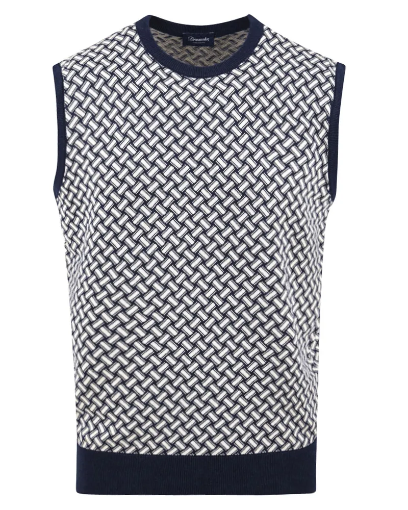 Drumohr  Pullover blau Blue