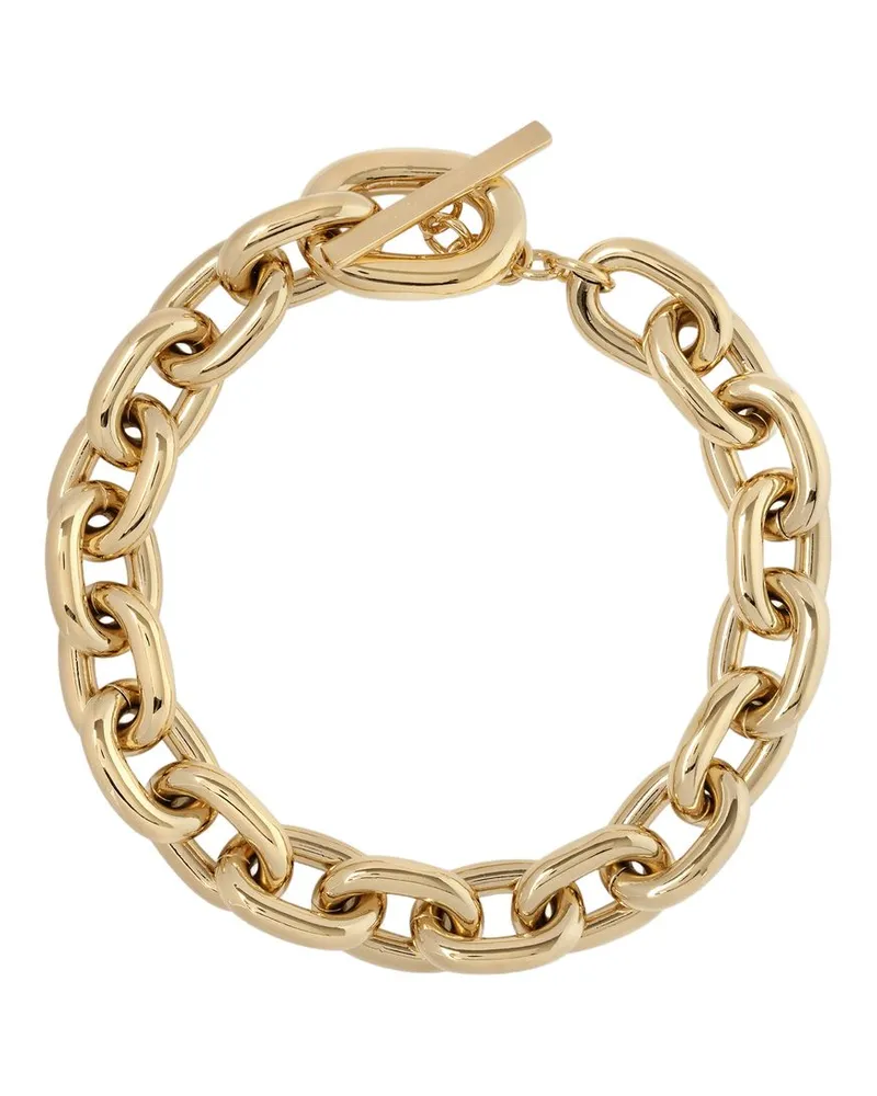 Paco Rabanne Xl Link Neck Halskette Paco  Gold Metall Gold