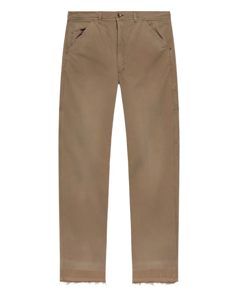 Maison Margiela Baumwollhose Beige