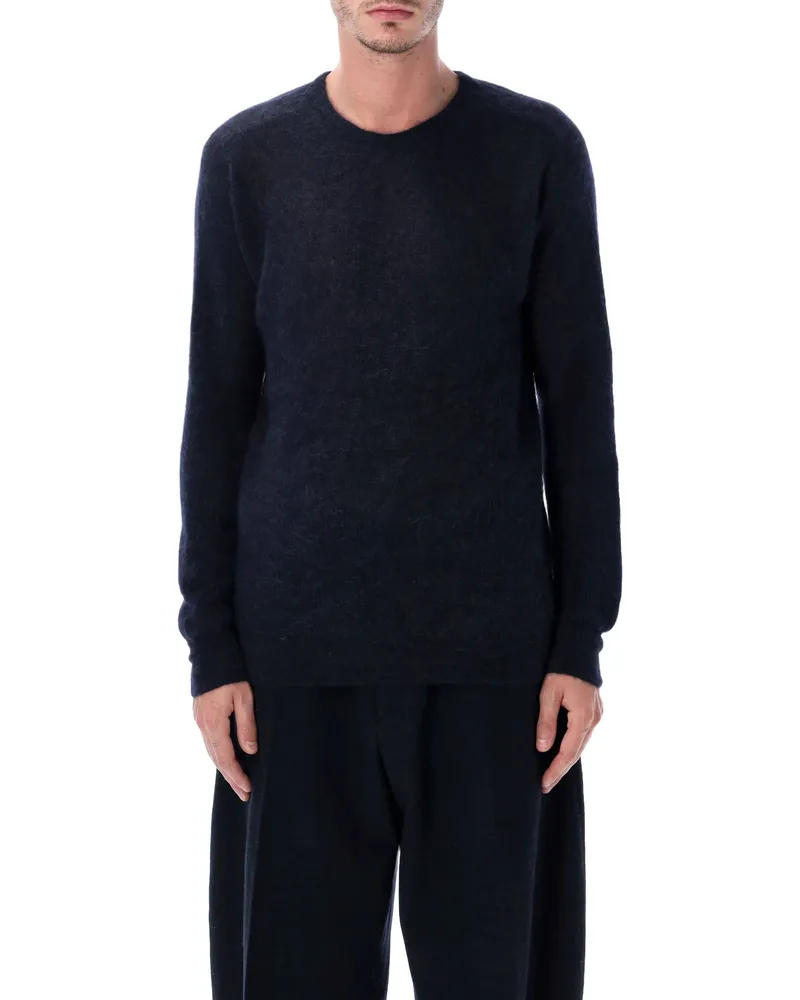 AURALEE Pullover Blau Blue