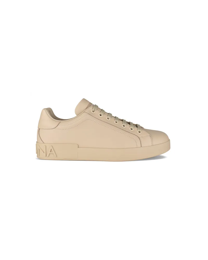 Dolce & Gabbana Portofino Sneakers Nude