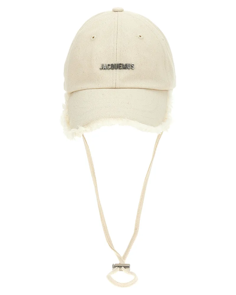 Jacquemus La Casquette Artichaut' Cap White
