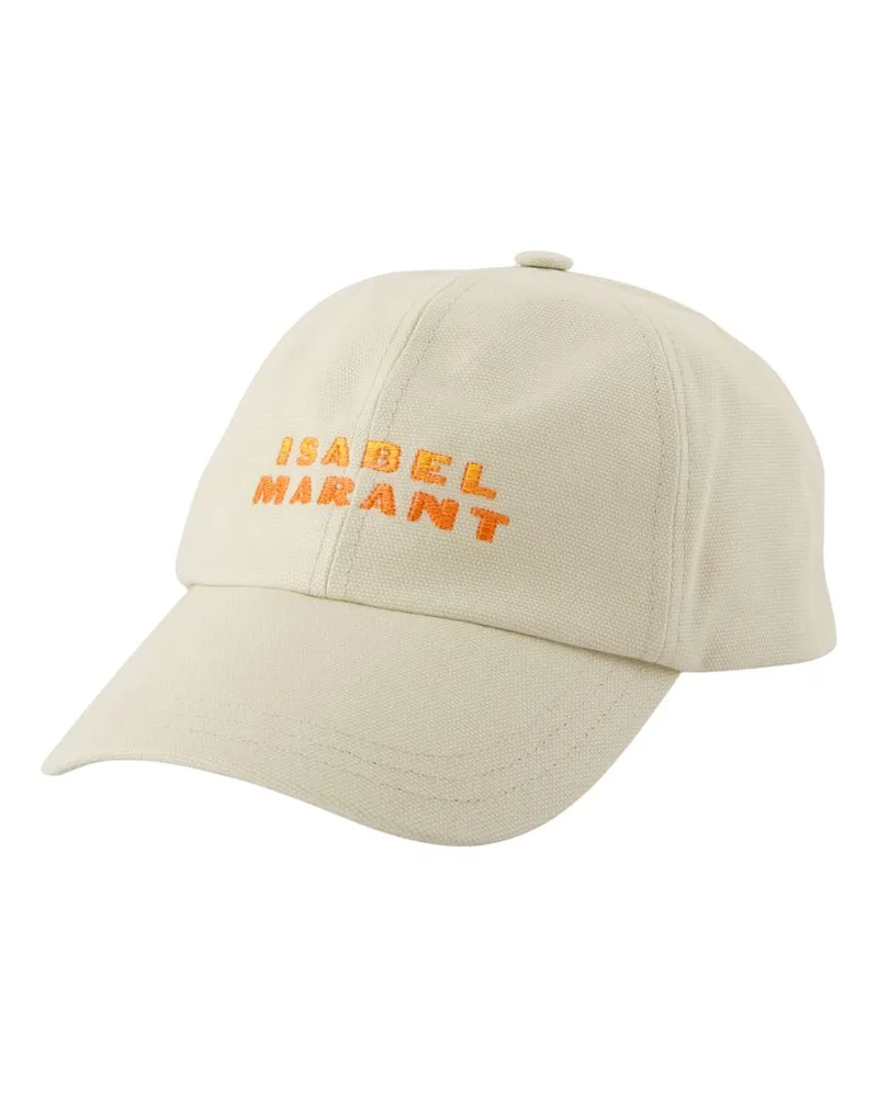 Isabel Marant Tyron Cap  Baumwollwittchen White