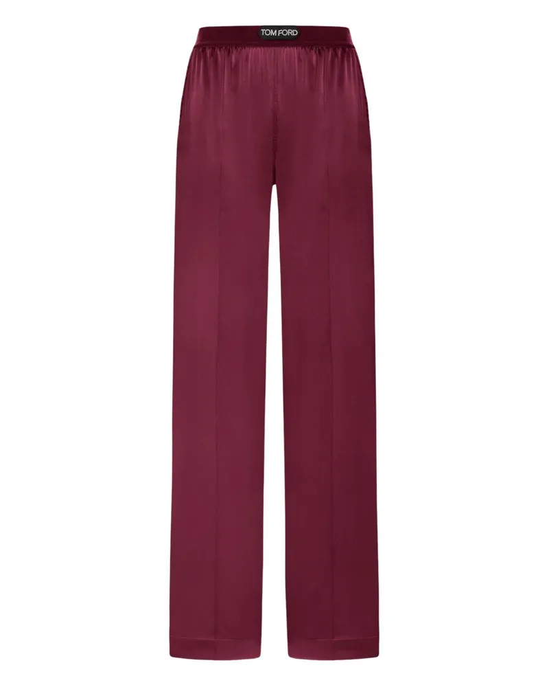 Tom Ford Seidenpyjama Hosen Red